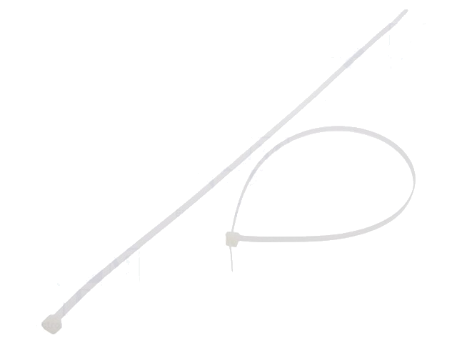 Kabelbinder; L: 370mm; W: 4,8mm; polyamide; 333N; natuurlijk Kabelbinder; L: 370mm; W: 4,8mm; polyamide; 333N; natuurlijk